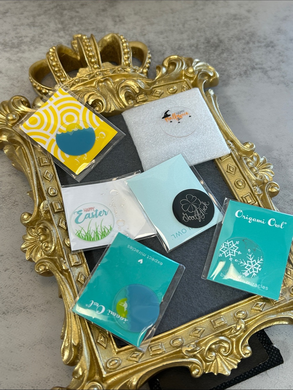 Bundle of Origami Owl Insert Discs for Medium & Large Lockets